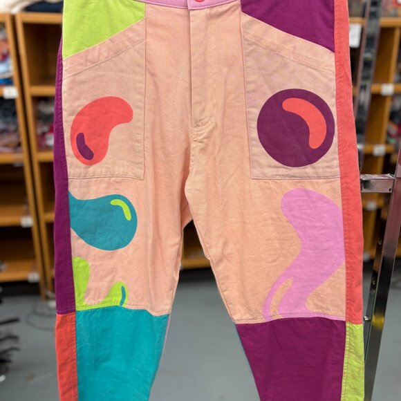 Mokuyobi Colorblock Pattern Design Shirt+Mokuyobi Women's Multi Trousers - Picture 3 of 10